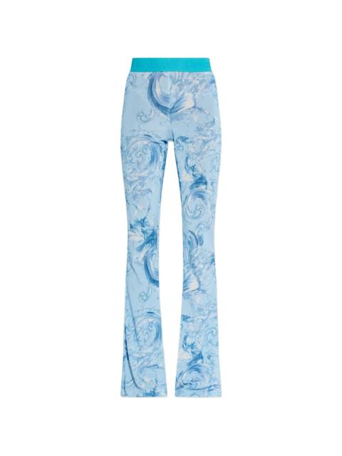 all-over print trousers