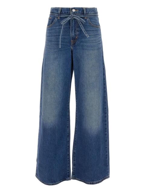 tie-waist jeans