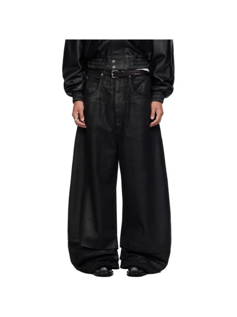 Black Coated Double XL Jeans
