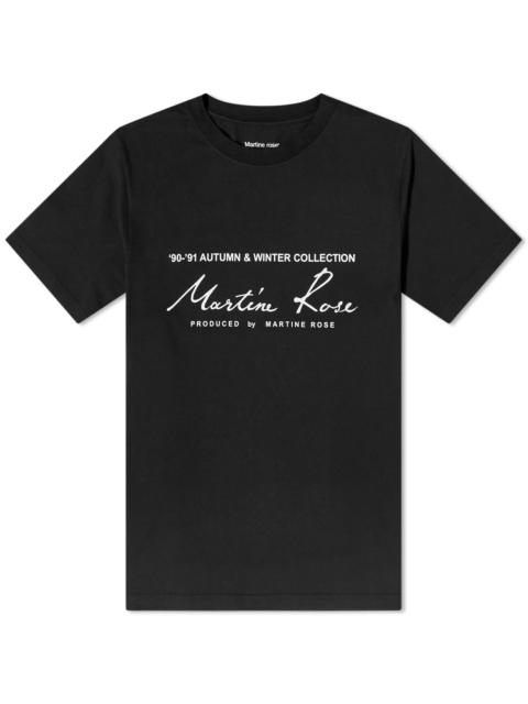 Martine Rose Classic Logo T-Shirt