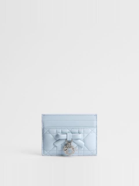 Lady Dior Freesia Card Holder