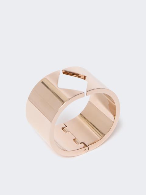MSIGNCUFF M Sign metal bangle