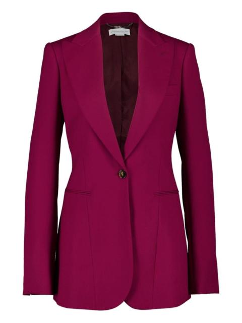 single-button blazer