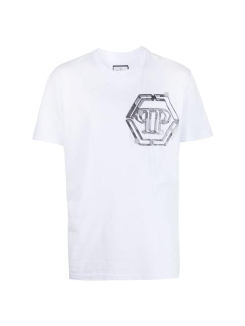 logo-print cotton T-shirt