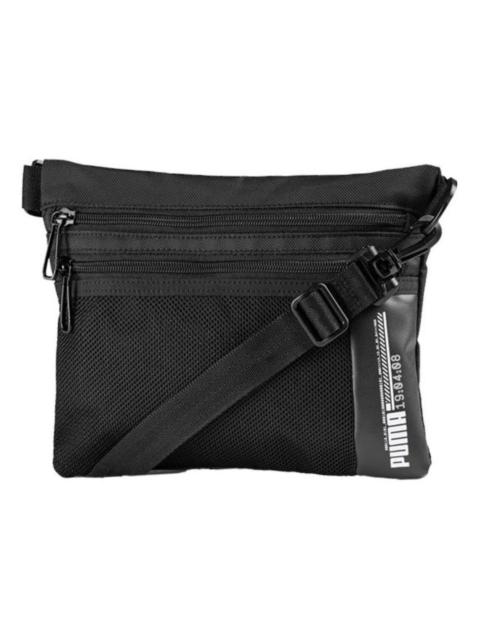 PUMA Energy Training Shoulder Bag 'Black Green' 076623-01