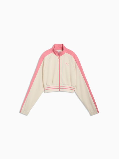 T7 Women's Cropped Track Jacket