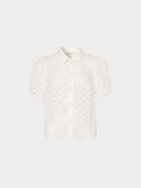 Addison Tile Lace Top