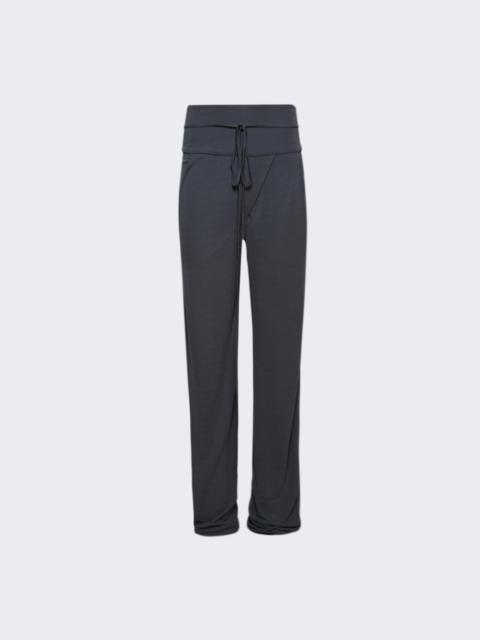 Tie Waist Pant Charcoal Grey