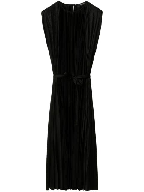pleated dress