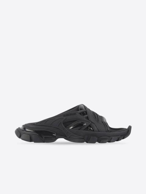 Women's Track Slide Sandal in Black