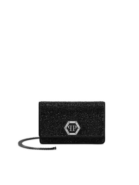 mini Hexagon-logo shoulder bag
