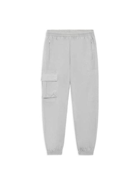 Li-Ning Casual Essential Cargo Pants 'Grey' AYKS315-1