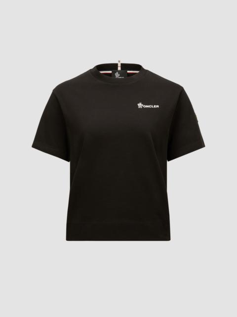 Embossed Logo Cotton T-Shirt