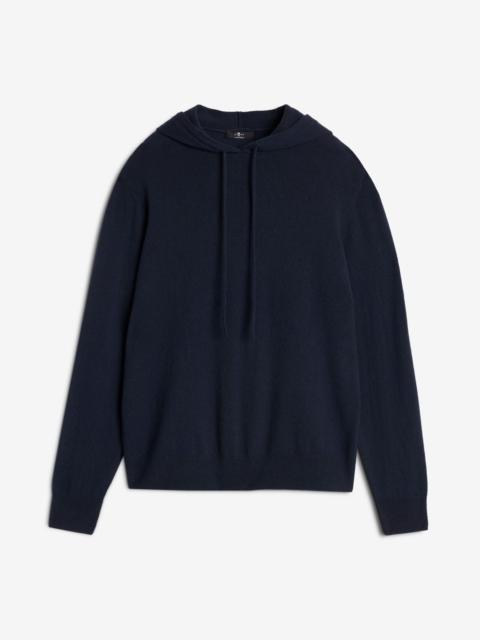 Cashmere Hoodie In Ink