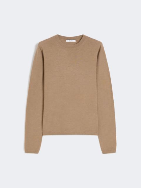 Cashmere yarn sweater - HAZELNUT BROWN