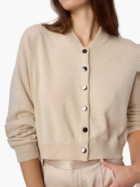 MARCELA CASHMERE CARDIGAN BONE