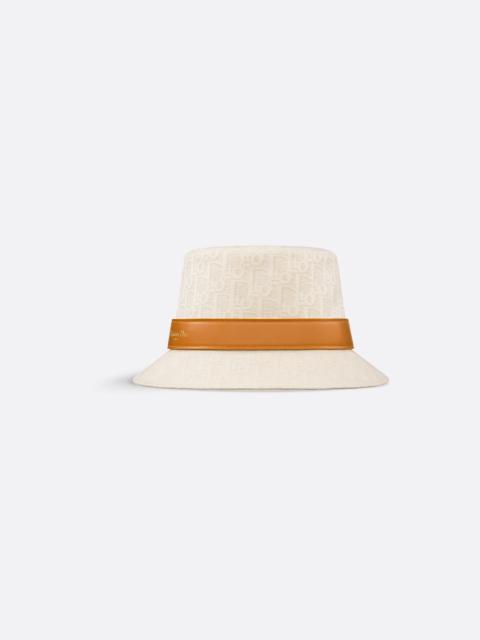 Teddy-D Dior Oblique Small Brim Bucket Hat