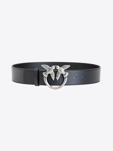 LOVE BIRDS LEATHER BELT