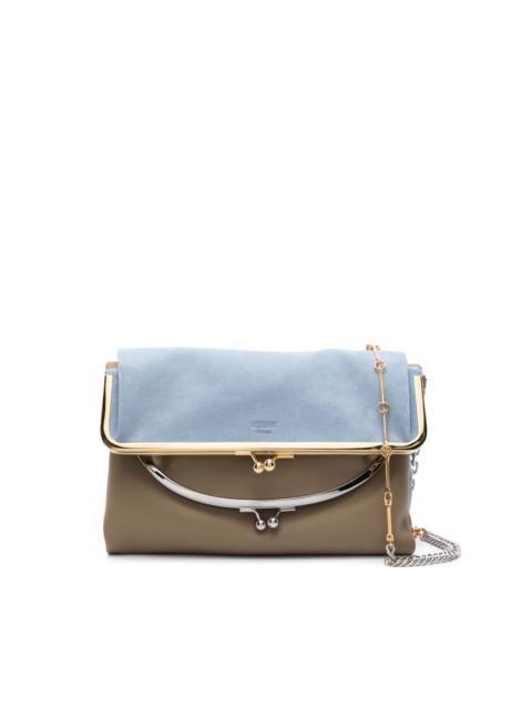 layered clutch bag