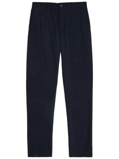 Sunspel Tapered Stretch-wool Trousers