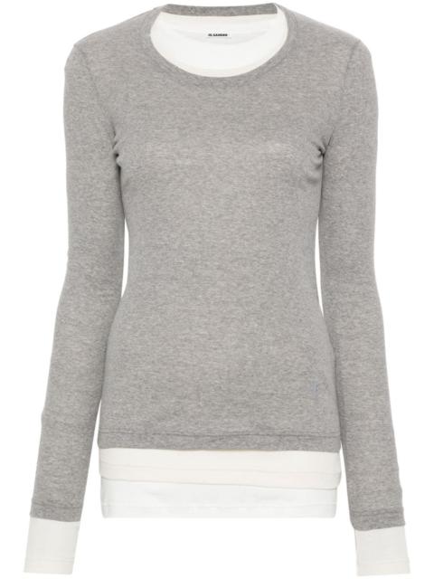 cotton ribbed T-shirt (set of three)