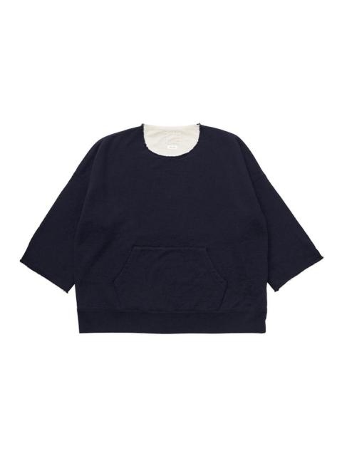 BURROW DUAL SWEAT (SUPERFINE) NAVY