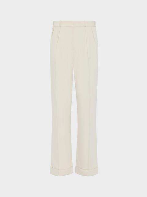 Pleated trousers