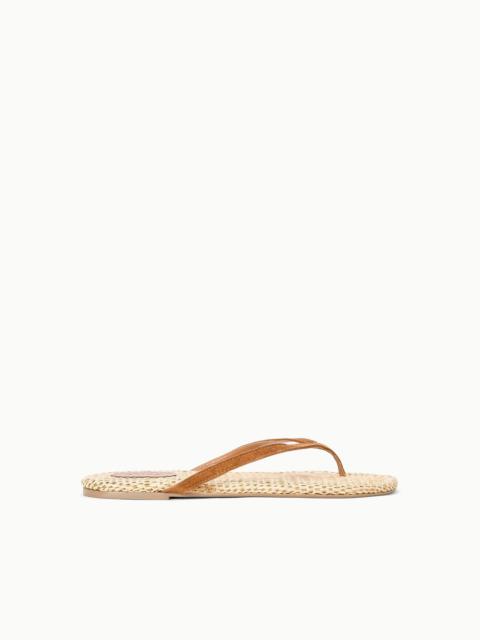 STAUD FREJA THONG TABAC NATURAL