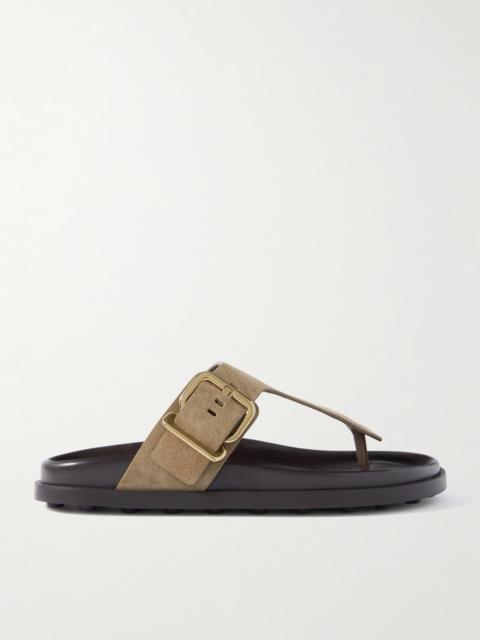 Suede Sandals