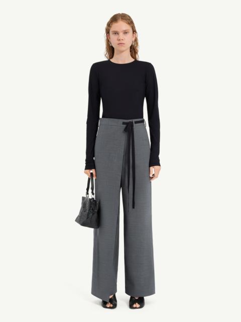 Wool-blend trousers