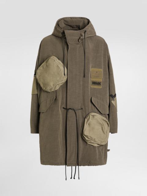 Hooded parka