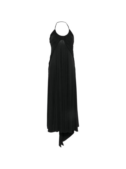 Alaïa Halter-neck Draped Maxi Dress