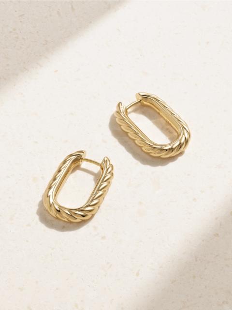 Dy Madison 18-karat Gold Hoop Earrings