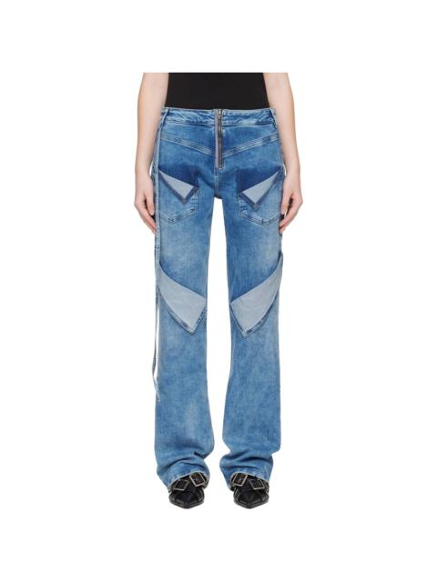 Blue Loose Fit Jeans