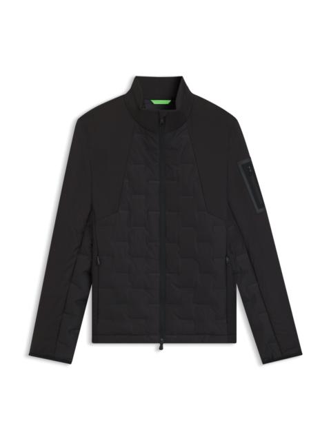 CROPPED DOWN JACKET WITH WATER-REPELLENT FINISH