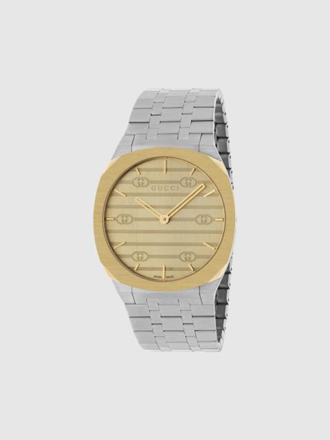 GUCCI 25H watch, 38mm