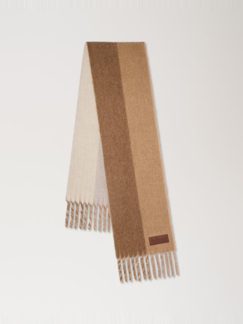 Colour Block Textured Scarf
Camel & Eggshell Wool Blend