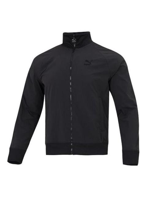 PUMA T7 Crinkled Track Jacket 'Black' 535557-01