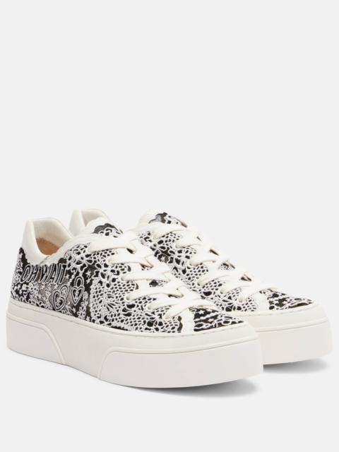 Pixie lace platform sneakers
