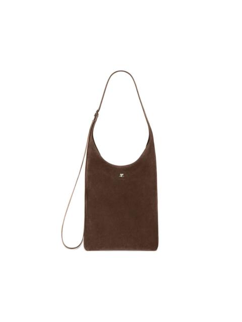 large Melt suede shoulder bag