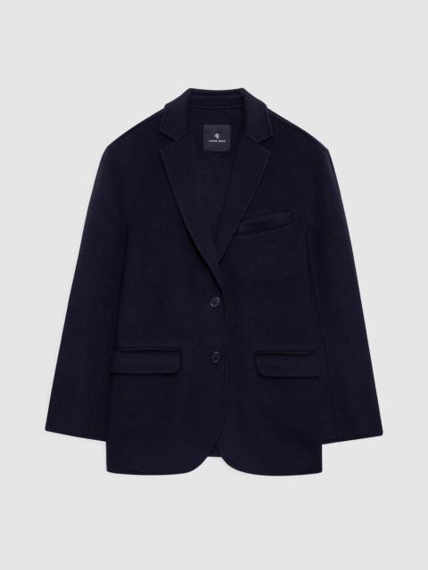 Quinn Blazer - Midnight Blue Cashmere Blend