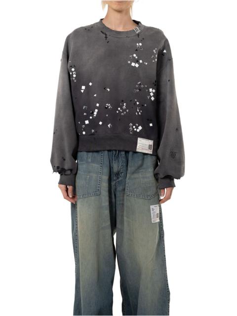 Sun Faded Like Embellished Sweatshirt