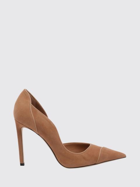 JIMMY CHOO Brigitte High-Heeled Suede Court Shoes