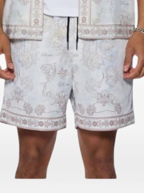 Eternity floral-print elasticated-waist shorts