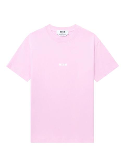 logo-print cotton T-shirt