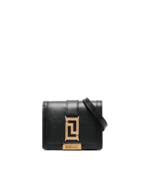 Greca-plaque detail wallet