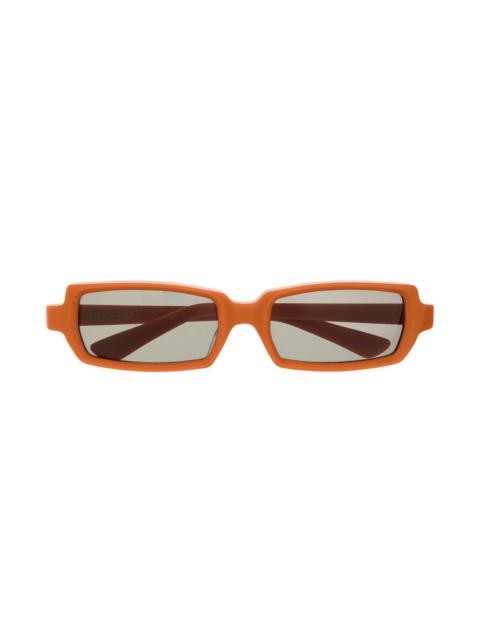RECTANGLE-FRAME TINTED SUNGLASSES