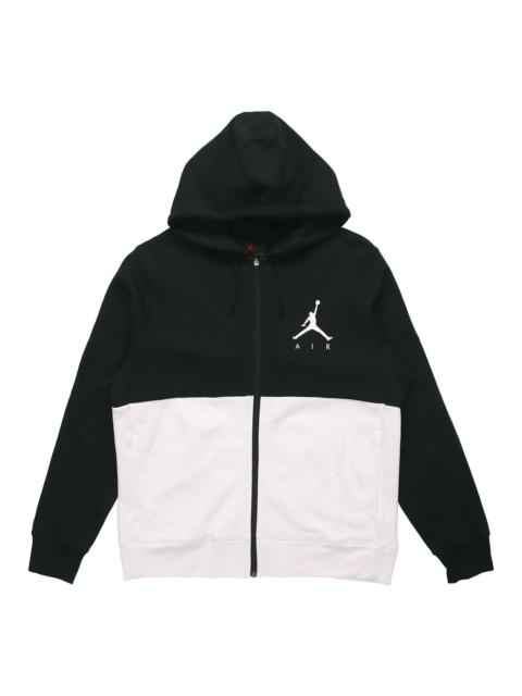 Air Jordan Flying Man Logo Printing Fleece hooded Sports Black CK1353-011