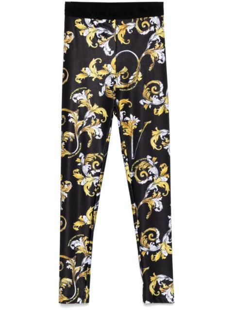 Barocco-print leggings