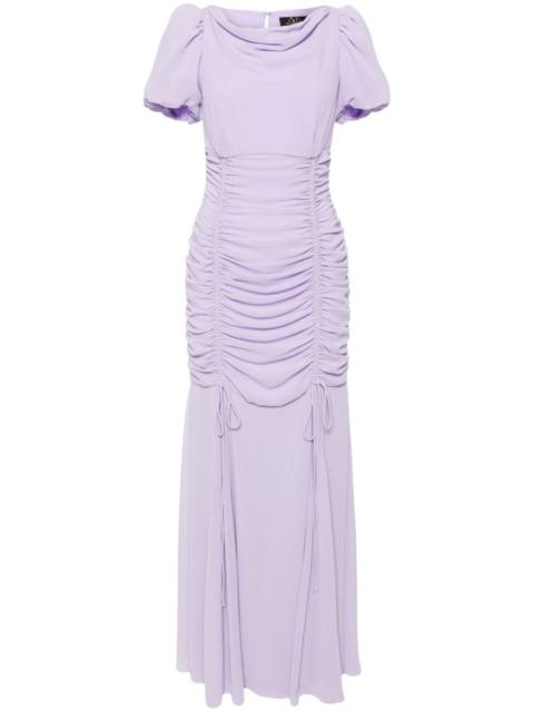Amandine ruched maxi dress